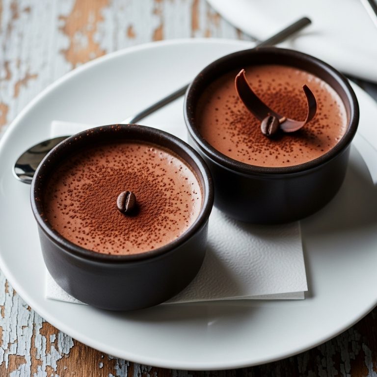 Chocolate Espresso Pots de Crème